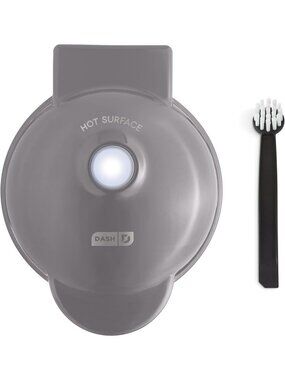 Compact Mini Waffle Maker - Easy-to-Clean Breakfast Appliance with Cleaning